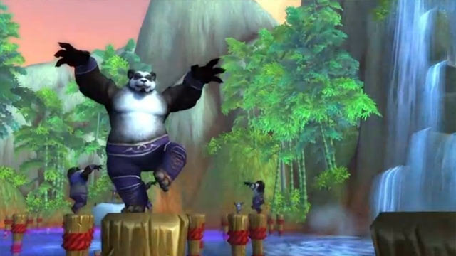 Screenshot World of Warcraft Mists of Pandaria Crane Kick